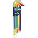 Wiha Tools WIHA-66981 Wiha Color Coded Inch Hex L-Keys - 13pc Set