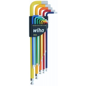Wiha Tools WIHA-66981 Wiha Color Coded Inch Hex L-Keys - 13pc Set