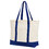 Natural / Royal Blue