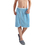 TopTie Men's Spa Wrap Terry Towel For Shower, With Plaid Detail, Button Closure