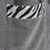 TopTie Men's Beach Tower / Bath Shower Wrap With Pocket, Zebra Printed Trim