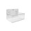 TrippNT White PVC Lab Box with Lid