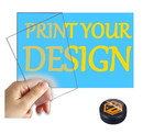 Muka 100 Pcs Custom UV Transfer 3D Stickers Personalized Logo Image for Plastic Metal Boxes DIY
