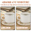 Aspire 8 Pcs Cotton Coasters with Holder, Absorbent Drink Coasters for Wooden Table Home Living Room Decor - Grey