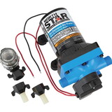 NorthStar 157103.NOR 12-Volt On-Demand RV Potable Water Pump - 3 GPM & 1/2in NPS-M Ports