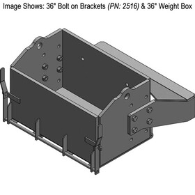 K&M John Deere 8R/8RT Series Heavy-Duty Weight Box