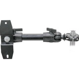 K&M 2680 Heavy-Duty 120mm 2-Hole Plate Mount for Round Bar Tractor Cab Mount