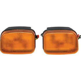 K&M 2745 Ford-New Holland 70 Genesis Series LED Amber Cab Corner Light Kit