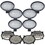 K&M 2776 Complete John Deere 8020-30(T)/9020-30(T) Series LED Light Kit, Price/EA