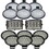 K&M 2785 Complete John Deere 9060-9070(STS) Series Combine LED Light Kit