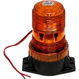 K&M 2810 KM LED Amber Warning Beacon Light with Fixed Mount