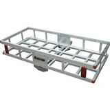 Ultra-Tow 28679.ULT 500 Lb Aluminum Hitch Cargo Carrier - Silver & 49in x 22.5in x 8in