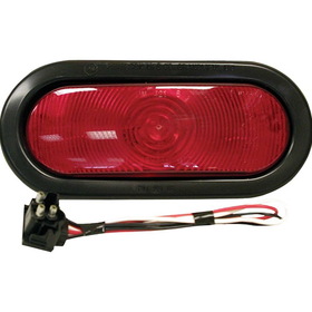 K&M 3223 Oval Stop-Turn-Tail 6-Pack of Lights