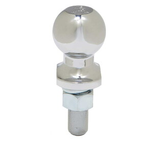 Ultra-Tow 32715 Chrome Hitch Ball 1-7/8-In. Ball - 3/4-In. Dia. X 2-1/8-In. L Shank - 3500-Lb. Cap