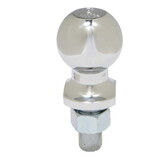 Ultra-Tow 32718 Chrome Hitch Ball 2-In. Ball - 3/4-In. Dia. X 1-3/4-In. L Shank - 3500-Lb. Cap