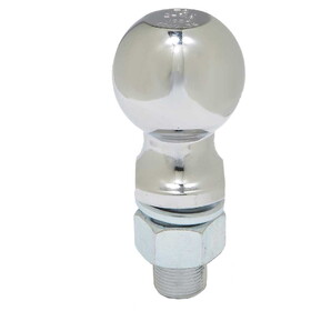 Ultra-Tow 32791 Chrome Hitch Ball 2-5/16-In. Ball - 1-In. Dia. X 2-1/8-In. L Shank - 6000-Lb. Cap