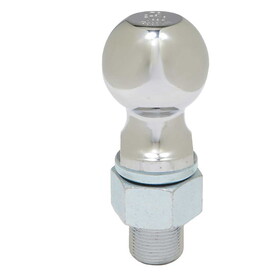 Ultra-Tow 32792 Chrome Hitch Ball 2-5/16-In. Ball - 1-1/4-In. Dia. X 2-1/2-In. L Shank - 10,000-Lb. Cap