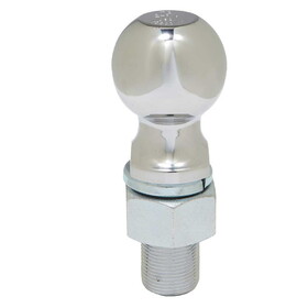 Ultra-Tow 32793 Chrome Hitch Ball 2-5/16-In. Ball - 1-1/4-In. Dia. X 2-3/4-In. L Shank - 10,000-Lb. Cap