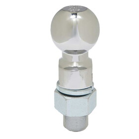 Ultra-Tow 32794 Chrome Hitch Ball 2-5/16-In. Ball 1-1/4-In. Dia. X 2-1/2-In. L Shank - 7000-Lb. Cap