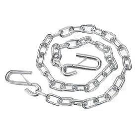 Ultra-Tow 33485 Safety Tow Chain with S-Hook - 9/32-In. X 54-In. Chain - 5000-Lb. Cap