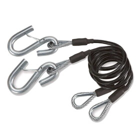 Ultra-Tow 33486 Safety Tow Cables with Safety Hooks - 2 Pack