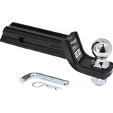 Ultra-Tow 33589.ULT Class III XTP Receiver Hitch Starter Kit - 2in Drop, 6000 Lb Tow Weight & Hitch Pin & Clip