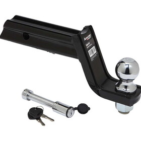 Ultra-Tow 33598.ULT XTP Receiver Hitch Starter Kit - Class III, 4in Drop, 5000 Lb Tow Weight & Locking Hitch Pin