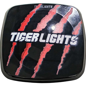 K&M 3525 5" Mojave Black Tiger Lights Lens Cover for ATV + UTV Racing Light - TLM5-LC