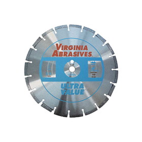 Virginia Abrasives 425-03078.VAB Blade - 14-In. Asphalt 14-In. X .110-In. X 1-In. / 20Mm Dp