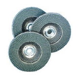 Virginia Abrasives 427-73120Z.VAB 120 Grit Discs - Zirconia Flap 7-In. X 5/8-11-In. - Box of 10