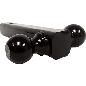 Ultra-Tow 54134.ULT 2" Double Ball Solid Tube Mount - Class 4 & Black