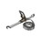 Ultra-Tow 5702642 Auto Self-Tension Ratchet Strap J-Hook - 2-In. x 27-Ft. - 3,300-Lb. - 10,000-Lb. - Gray