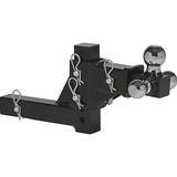 Ultra-Tow 64751.ULT Adjustable TriBall Mount - Class IV & 10,000 Lb Tow Weight