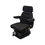 K&M 6522 Case 90-94 Original Mechanical Series KM 1004 Seat & Mechanical Suspension - Black Fabric, Price/EA
