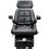 K&M 6526 Case 90-94 Series KM 1004 Seat & Mechanical Suspension - Black Vinyl, Price/EA