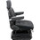 K&M 6581 International Harvester 86-88 Series KM 1004 Seat & Mechanical Suspension - Black Fabric, Price/EA