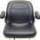 K&M 6780 Uni Pro - KM 125 Bucket Seat with Slides & Arms, Black Vinyl