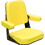 K&M 7190 John Deere 200 Comfort Classic Seat Assembly, Yellow Vinyl