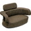 K&M 7291 John Deere 4010 3-Piece Seat Cushion Kits, Brown Fabric