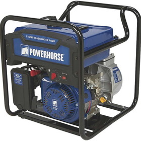 Powerhorse 750123.POW Extended Run Semi-Trash Water Pump - 2in Ports & 7860 GPH