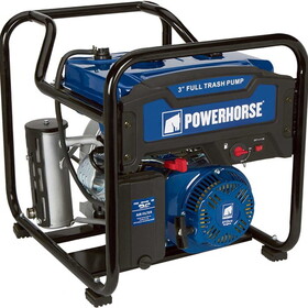 Powerhorse 750127.POW Extended Run Full-Trash Pump - 3in Ports & 11820 GPH