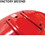 Uni Pro 7540 International Harvester HM Pan Seat - 4-Bolt Mount Pattern - Black Canvas