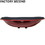 Uni Pro 7540 International Harvester HM Pan Seat - 4-Bolt Mount Pattern - Black Canvas