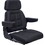 K&M 7615 Uni Pro - KM 600 Seat Assembly, Black Fabric