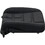 K&M 7759 KM 600 Seat Cushions, Black Fabric
