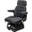 K&M 7879 Uni Pro - KM 1004 Seat & Mechanical Suspension, Black Fabric
