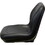 K&M 7937 Uni Pro - KM 125 Bucket Seat, Black Vinyl