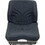 K&M 8403 Uni Pro - KM 20 Seat & Mechanical Suspension, Black/Gray Matrix Fabric - Low Back