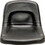 K&M 8543 Uni Pro - KM 105 Bucket Seat, Black Vinyl