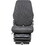 K&M 8687 Uni Pro - KM 722 Seat & Mechanical Suspension, Black/Gray Matrix Fabric